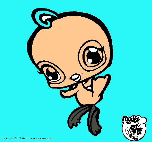 Dibujo Pajarito Littlest Pet Shop pintado por cesar116