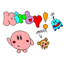 Dibujo Kirby 4 pintado por lauruki