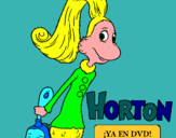 Dibujo Horton - Sally O'Maley pintado por jeniiiiiiiii