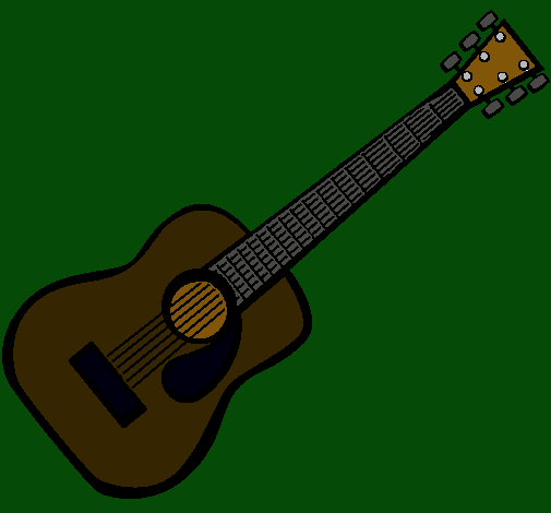 Dibujo Guitarra española II pintado por will