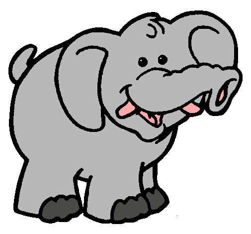 Dibujo Elefante pintado por sttaar
