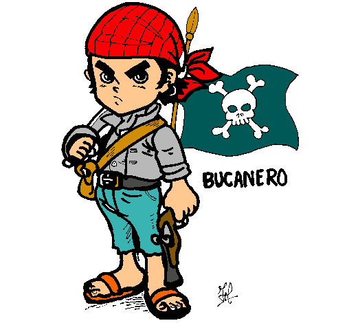 Dibujo Bucanero pintado por Mrghost69