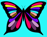 Dibujo Mariposa 8 pintado por javierabri