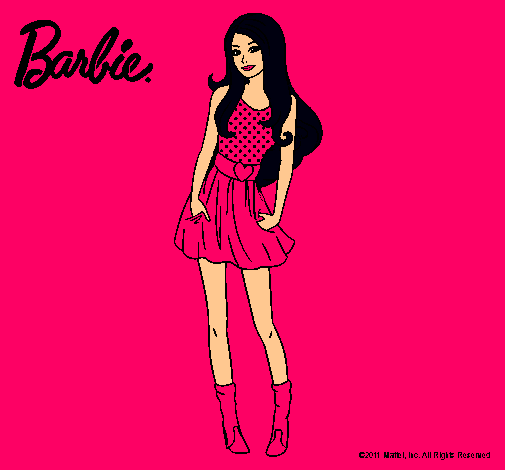 Dibujo Barbie veraniega pintado por lachiky_22