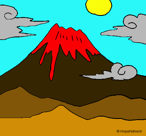 Dibujo Monte Fuji pintado por IKERALGARR