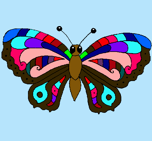 Dibujo Mariposa pintado por LIZETH0310