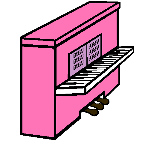 Dibujo Piano pintado por AniSierra