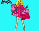 Dibujo Barbie de compras pintado por lauruki