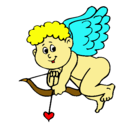 Dibujo Cupido pintado por sthaar