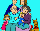 Dibujo Familia pintado por Cacobre