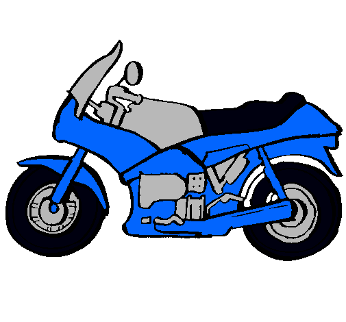 Dibujo Motocicleta pintado por joshan