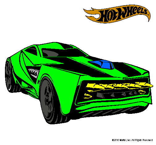 Dibujo Hot Wheels 12 pintado por zabdi31