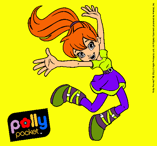 Dibujo Polly Pocket 10 pintado por subi3