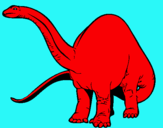 Dibujo Braquiosaurio II pintado por brayanquino9