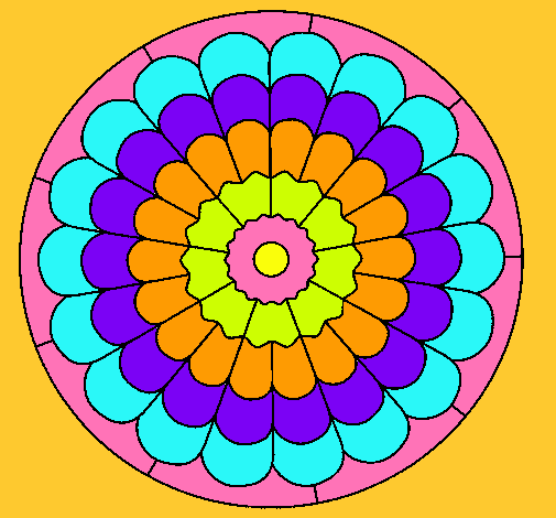 Dibujo Mandala 23 pintado por jenhizita 