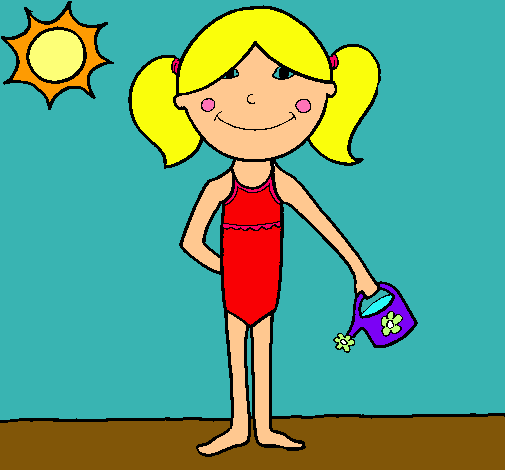 Dibujo Verano 7 pintado por luci99