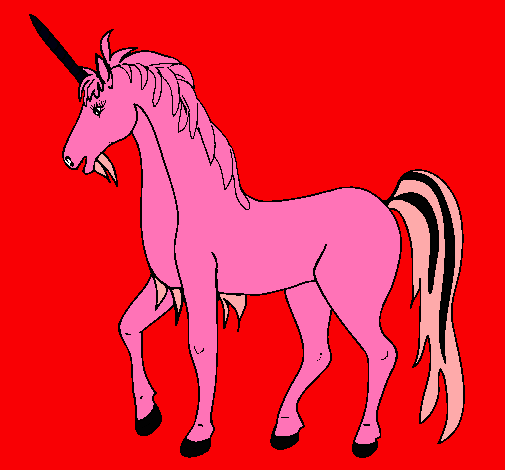 Dibujo Unicornio II pintado por AniSierra