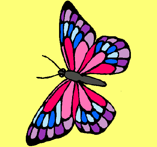 Dibujo Mariposa pintado por EmcCmv