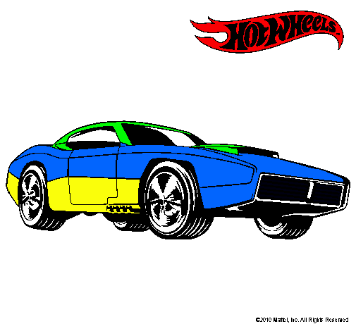 Dibujo Hot Wheels 1 pintado por SAMUSS