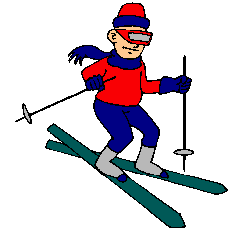 Dibujo Esquiador II pintado por JWCZ
