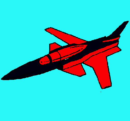 Dibujo Jet pintado por GUILLE8