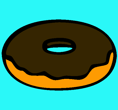 Dibujo Donuts pintado por yudelis