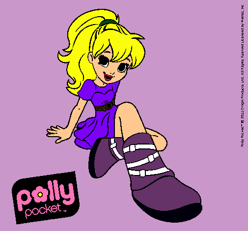 Dibujo Polly Pocket 9 pintado por Nickukita8