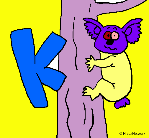 Dibujo Koala pintado por maria_afri