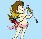 Dibujo Cupido pintado por amourx
