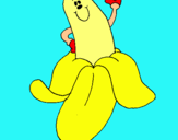 Dibujo Banana pintado por brayanquino9