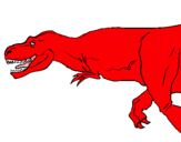 Dibujo Tiranosaurio rex pintado por brayanquino9