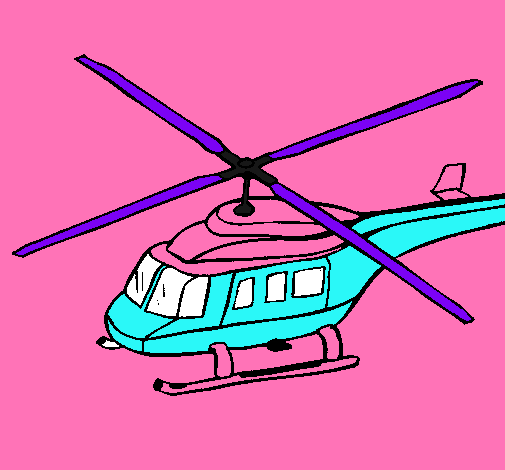 Dibujo Helicóptero  pintado por AniSierra