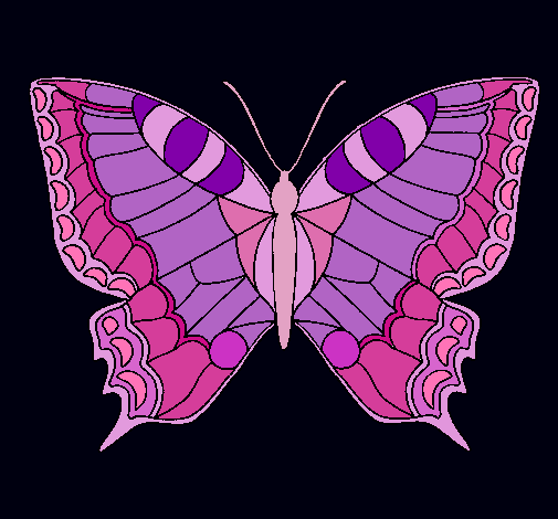 Dibujo Mariposa pintado por piki7747