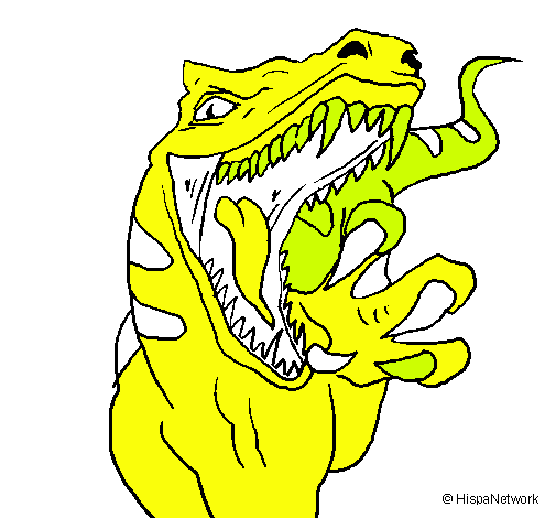 Dibujo Velociraptor II pintado por araceli_ga