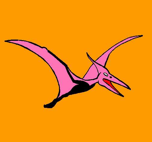 Dibujo Pterodáctilo pintado por AniSierra