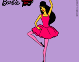Dibujo Barbie bailarina de ballet pintado por RINTO