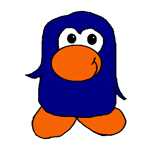 Dibujo Pingüino 2 pintado por veromero