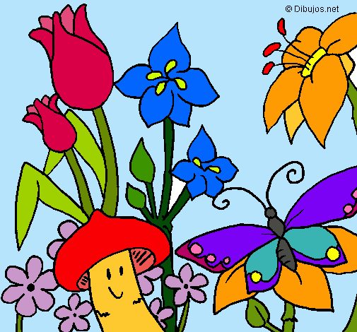 Dibujo Fauna y flora pintado por weisin