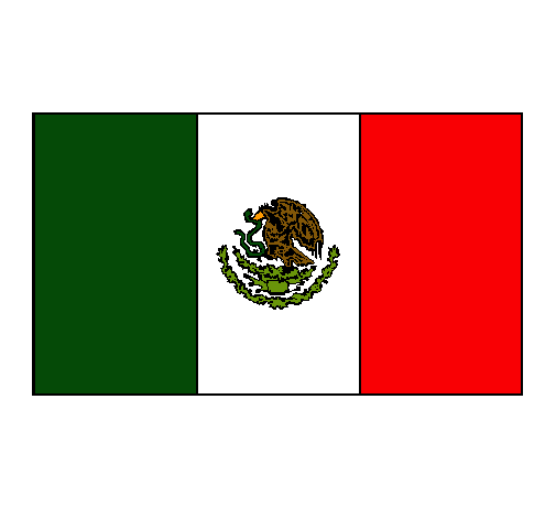 Dibujo México pintado por pusurrunga