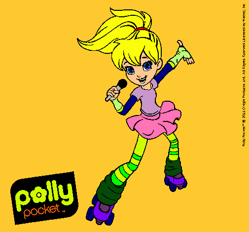 Dibujo Polly Pocket 2 pintado por veromero