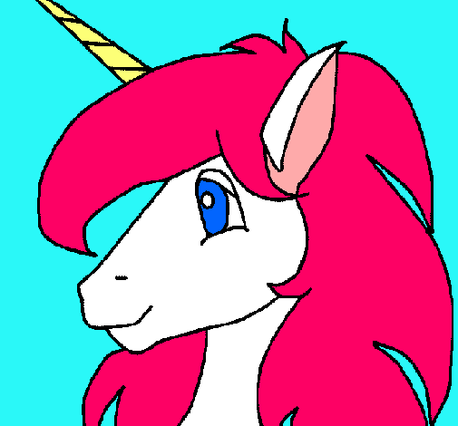 Dibujo Pequeño unicornio pintado por veromero