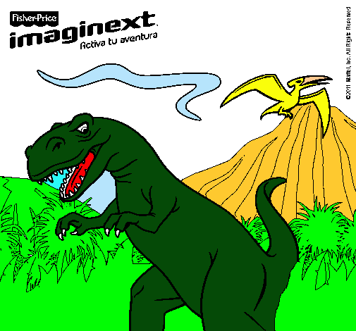 Dibujo Imaginext 14 pintado por kattyart