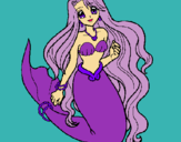 Dibujo Sirenita pintado por SofiTai