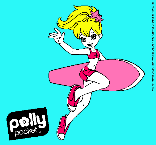 Dibujo Polly Pocket 3 pintado por marijo395