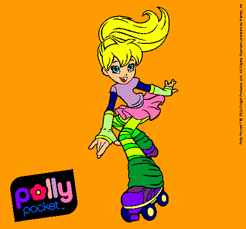 Dibujo Polly Pocket 1 pintado por veromero