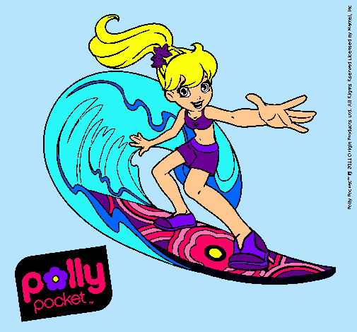 Dibujo Polly Pocket 4 pintado por Nikii0109