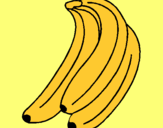 Dibujo Plátanos pintado por Tottu