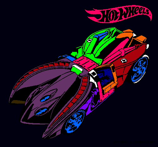 Dibujo Hot Wheels 7 pintado por simnat