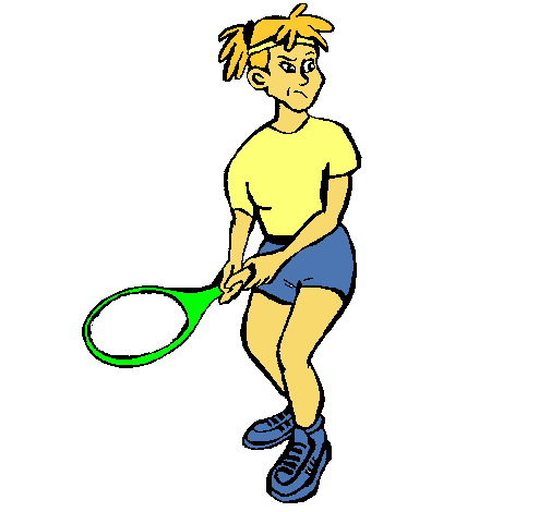 Dibujo Chica tenista pintado por Annyttta