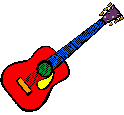 Dibujo Guitarra española II pintado por brayanquino9